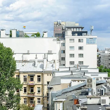 Stylish In The Center Of Warsaw